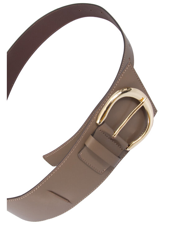 ALLORA BE UNIQUE ALLORA BE UNIQUE Cintura da donna 100% leather Marrone