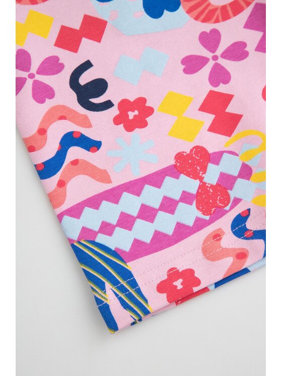 Coccodrillo Coccodrillo Legginsy WC6122503QGK-022 Kolorowy