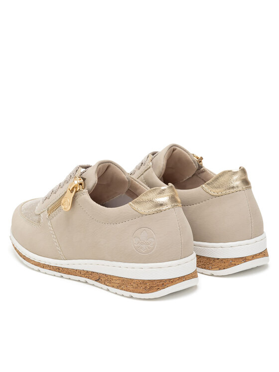Rieker Rieker Pantofi N5121-60 Bej