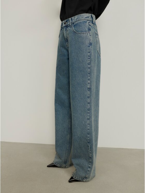 La Mania La Mania Pantaloni da tuta JANE Blu Classic Fit