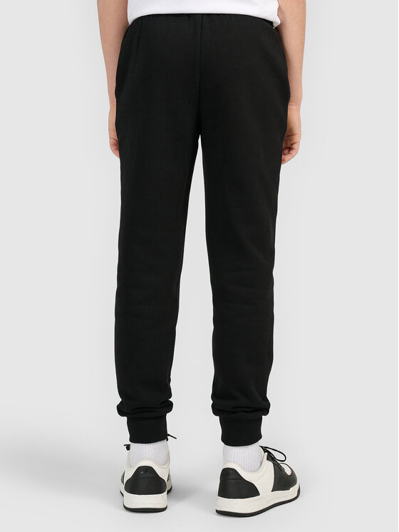 4F 4F Teplákové kalhoty 4FJWMM00TTROM1840-20S Černá Jogger Fit
