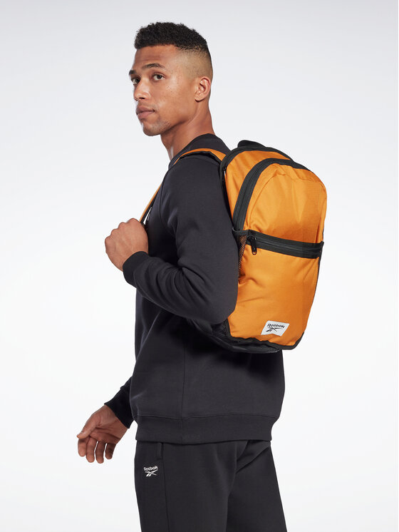 Reebok Plecak Workout Ready Active Backpack H23389 Pomarańczowy | Modivo.pl