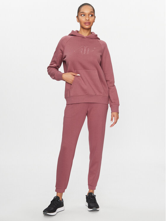 4F 4F Спортивні штани 4FAW23TTROF507 Бордовий Regular Fit