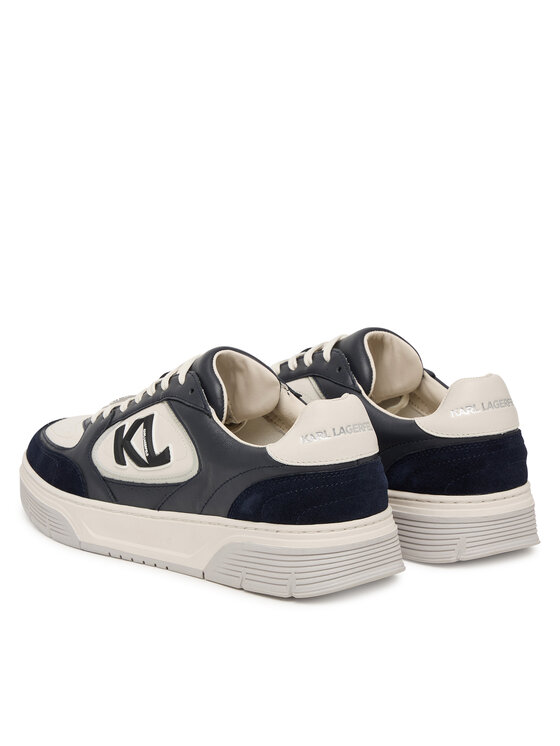 KARL LAGERFELD KARL LAGERFELD Sneakersy Kourtney KL53026 Granatowy