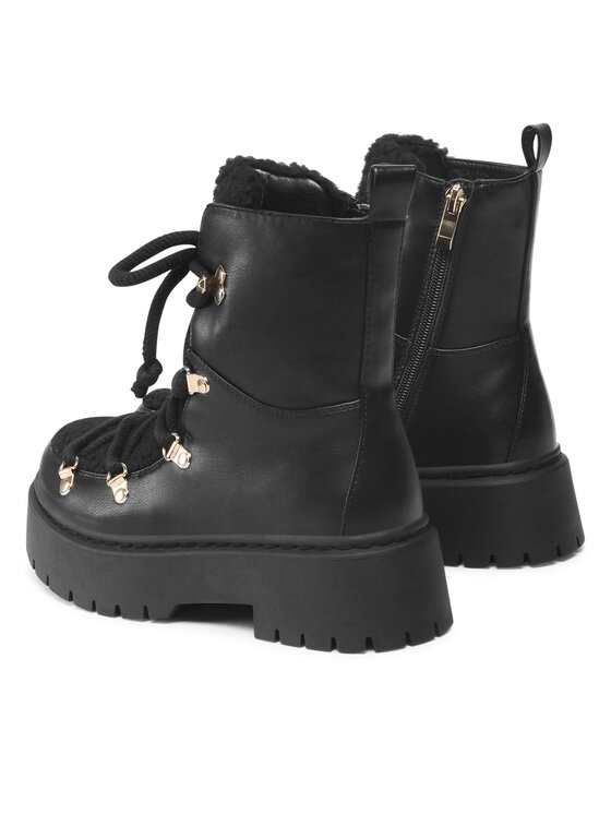DeeZee DeeZee Trapper stila apavi H040303-01 Melns
