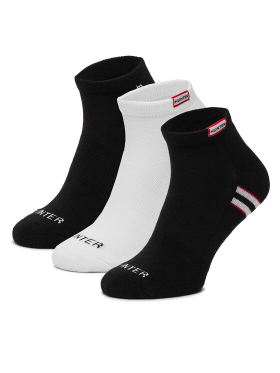 Hunter Hunter Dlouhé ponožky AS_HUNTER_02S_SS25 (3-PACK) Černá