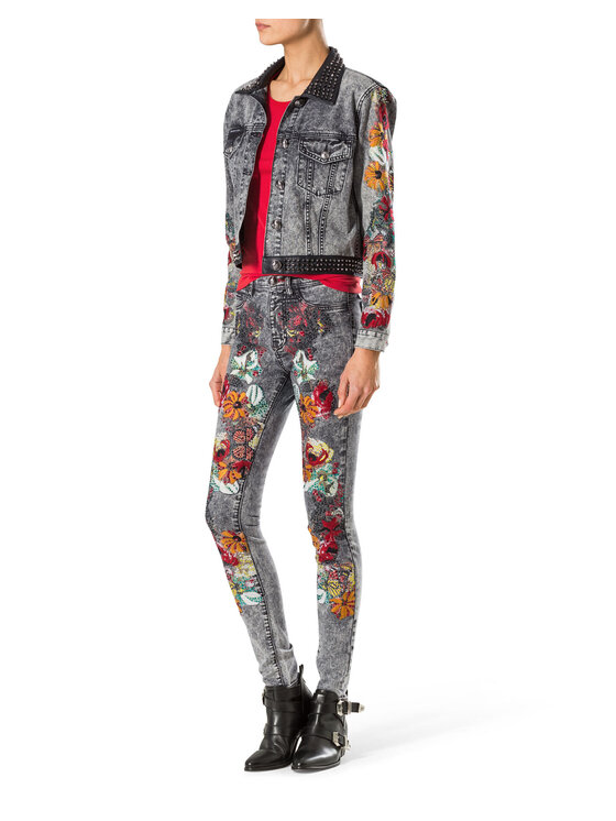 PHILIPP PLEIN PHILIPP PLEIN Džegínsy 30767 Sivá