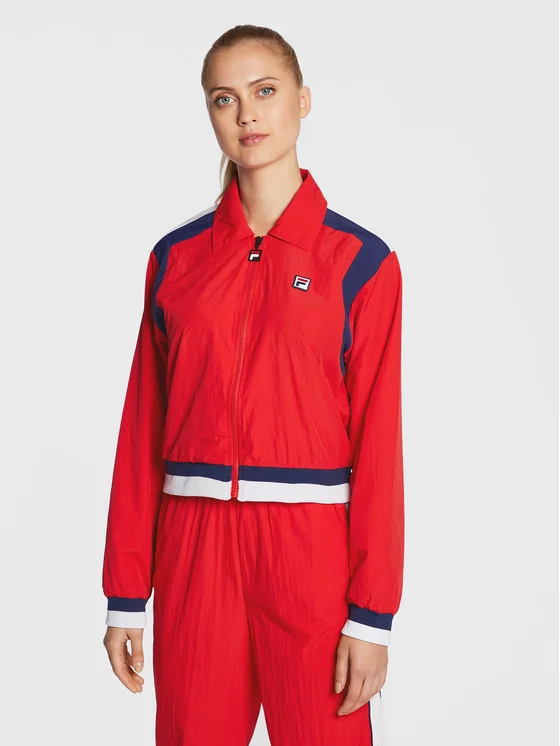 Fila Übergangsjacke Zunyi FAW0262 Rot Relaxed Fit