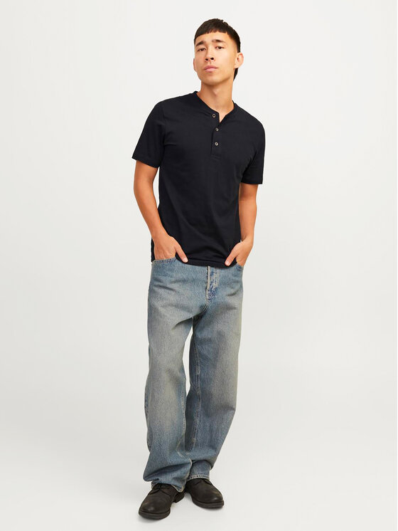 Jack&Jones Jack&Jones T-särk Jprblunixs 12257965 Must Slim Fit