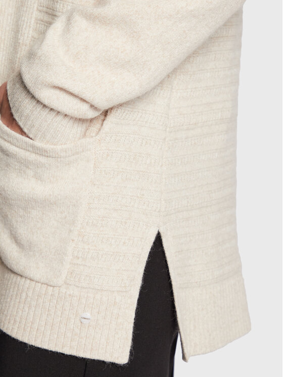 Olsen Olsen Strickjacke Henny 11003864 Écru Regular Fit