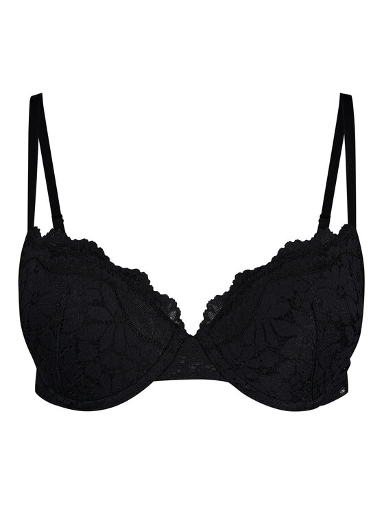 Skiny Skiny Biustonosz push-up 83408 Czarny