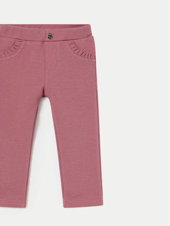 Mayoral Mayoral Штани з тканини 560 Рожевий Regular Fit