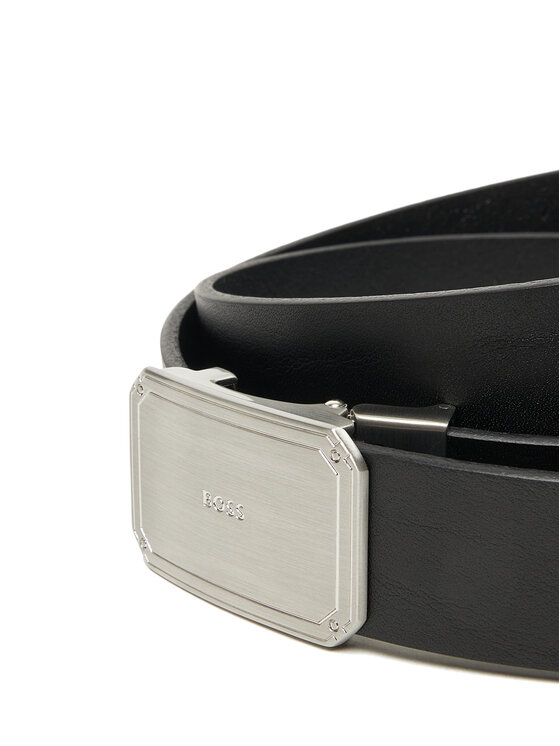 BOSS BOSS Herrengürtel Jeyler 50548382 Schwarz