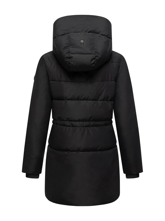 Marikoo Marikoo Kurtka zimowa Delilah Czarny Regular Fit