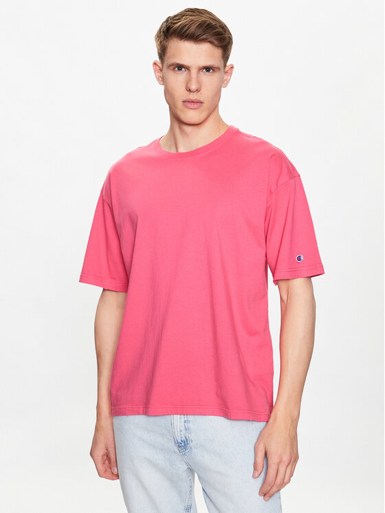 Champion T-krekls 218651 Rozā Regular Fit