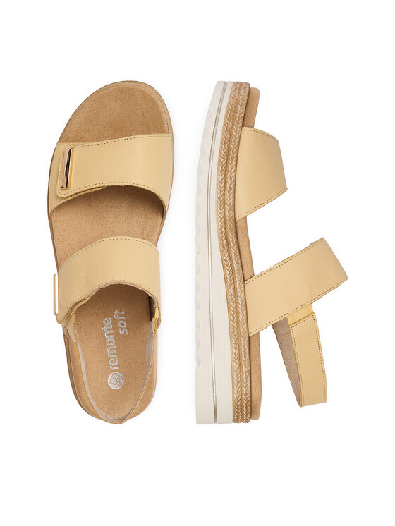 Remonte Remonte Sandalen CEO-D0Q59-68 Gelb