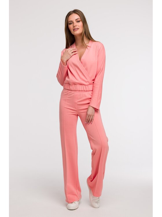 BeWear BeWear Bluza B292 Różowy Comfortable Fit