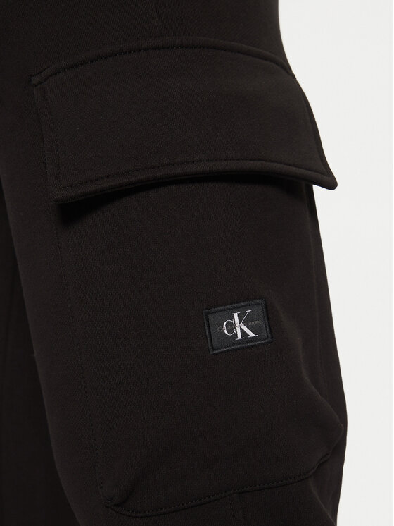 Calvin Klein Jeans Calvin Klein Jeans Teplákové kalhoty J30J326762 Černá Regular Fit