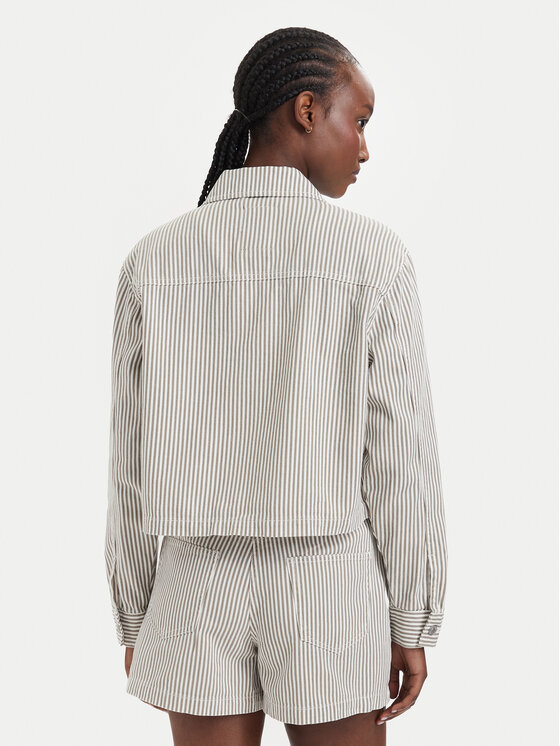 ONLY ONLY Džinsa jaka Naomi 15363815 Bēšs Regular Fit