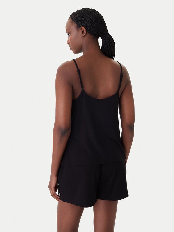 KARL LAGERFELD KARL LAGERFELD Pyžamo B1W45011 Černá Regular Fit