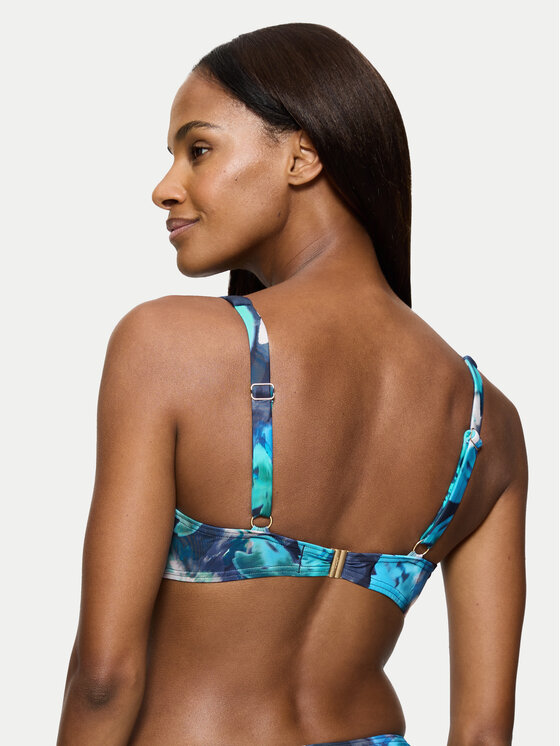 Triumph Triumph Bikini partea de sus Summer Fleur 10222300 Albastru
