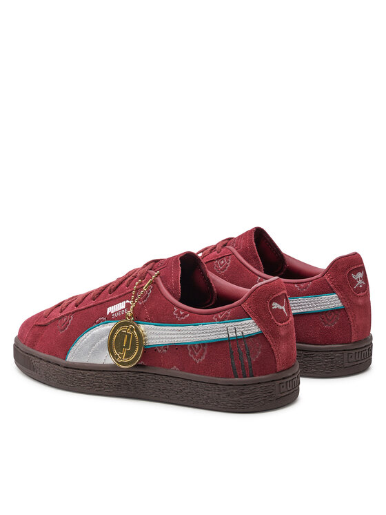 Puma Puma Sneakersy Suede 2 ONE PIECE 396521 01 Bordowy