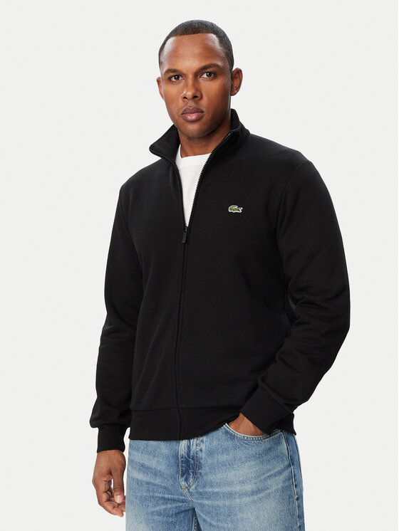 Lacoste Pulóver SH2195 Fekete Regular Fit
