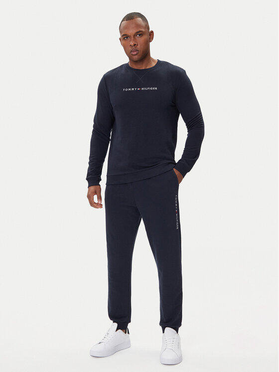 Tommy Hilfiger Tommy Hilfiger Pulóver UM0UM03666 Sötétkék Regular Fit