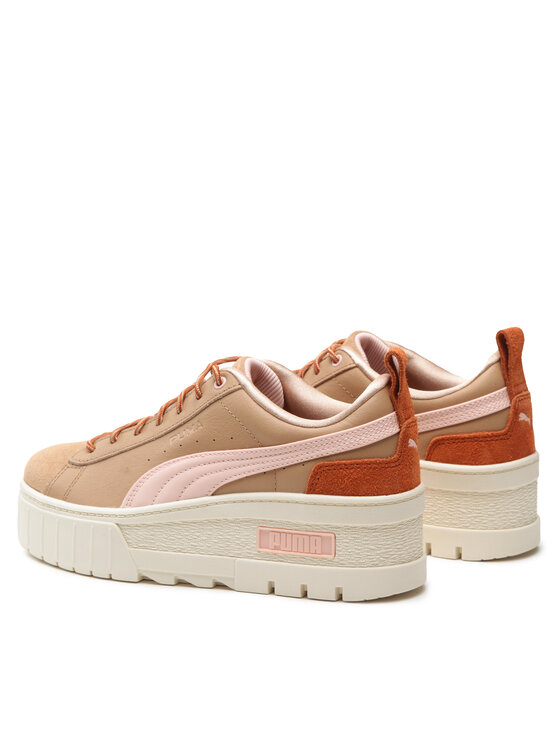 Puma Puma Сникърси Mayze Wedge Wild Women Wns 389868 01 Кафяв