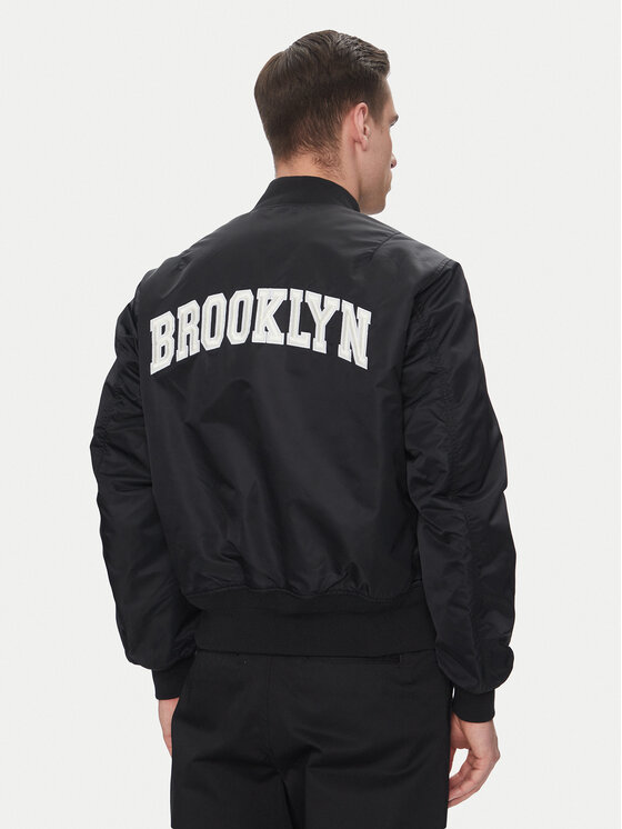 Schott NYC Schott NYC Bunda bomber Sporting Černá Oversize