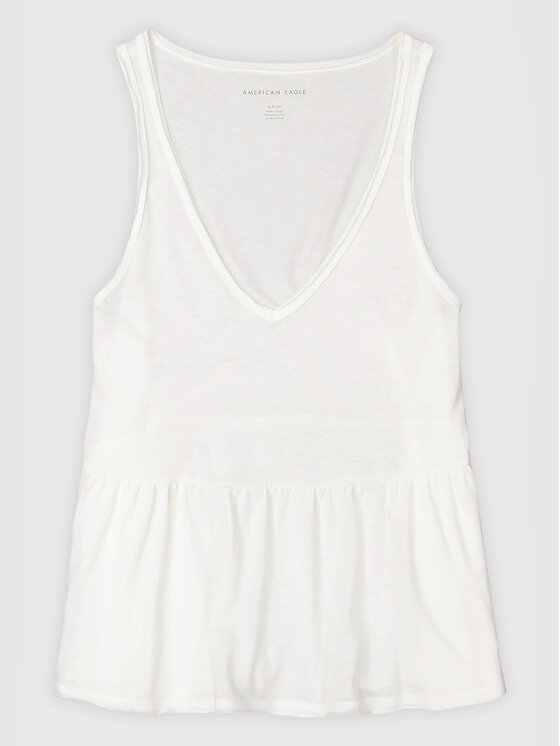American Eagle Top 036 3171 5098 WeiB Regular Fit Modivo