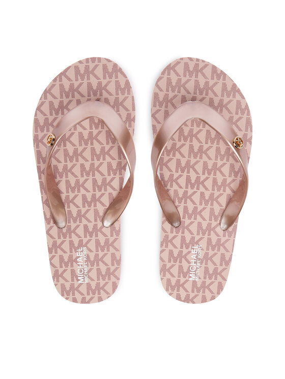 MICHAEL Michael Kors MICHAEL Michael Kors Šlepetės per pirštą JINX MK04204680 Rožinė