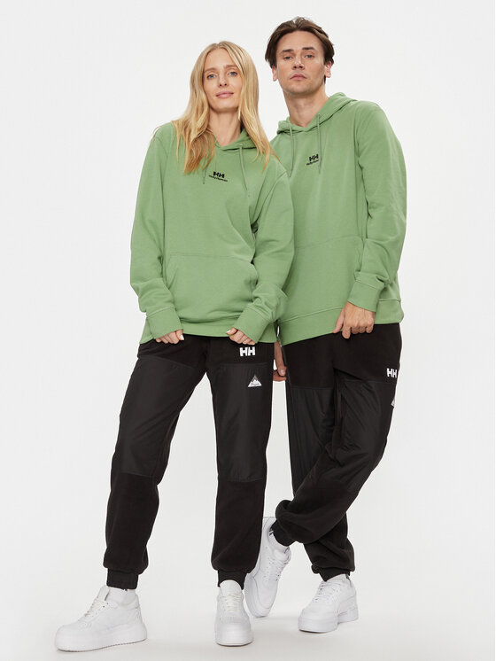 Helly Hansen Helly Hansen Džemperis ar kapuci 53582 Zaļš Regular Fit