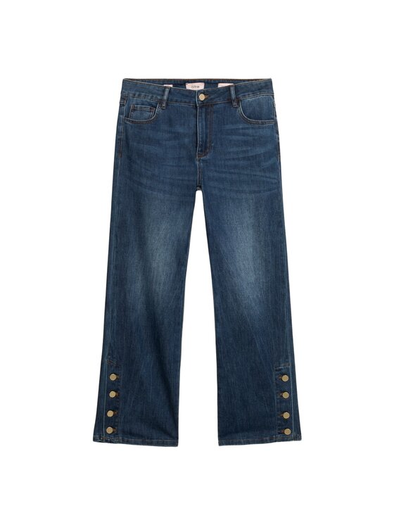 Oltre Oltre Jeans P411R008683N024 Blu Baggy Fit