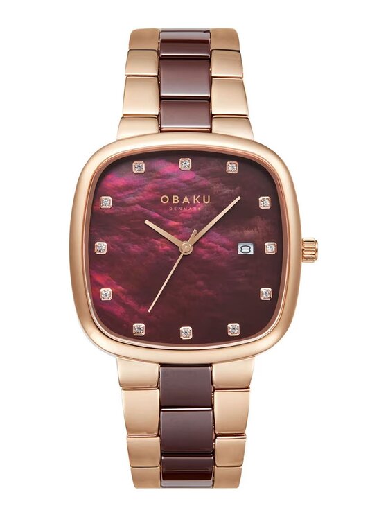 Obaku Obaku Zegarek V282LDVNCN Złoty