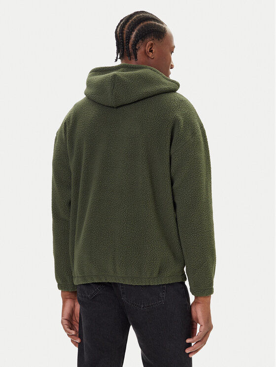 Levi's® Levi's® Pulóver Cozy Up A1034-0029 Zöld Relaxed Fit