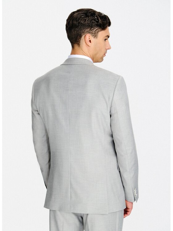 Pako Lorente Pako Lorente Marynarka P26SF-3G-008 Szary Slim Fit