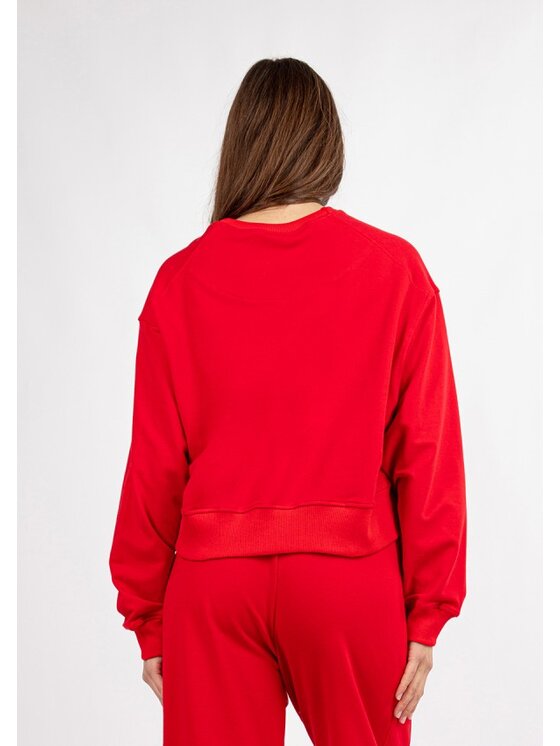 DKaren Sport DKaren Sport Bluza DK-K-B26 Czerwony Classic Fit