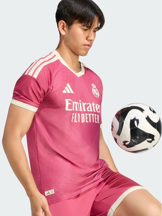 adidas adidas Koszulka techniczna 172031 Różowy Slim Fit