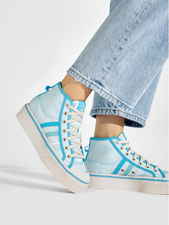 adidas adidas Tenisice Nizza Platform Mid GX4604 Plava