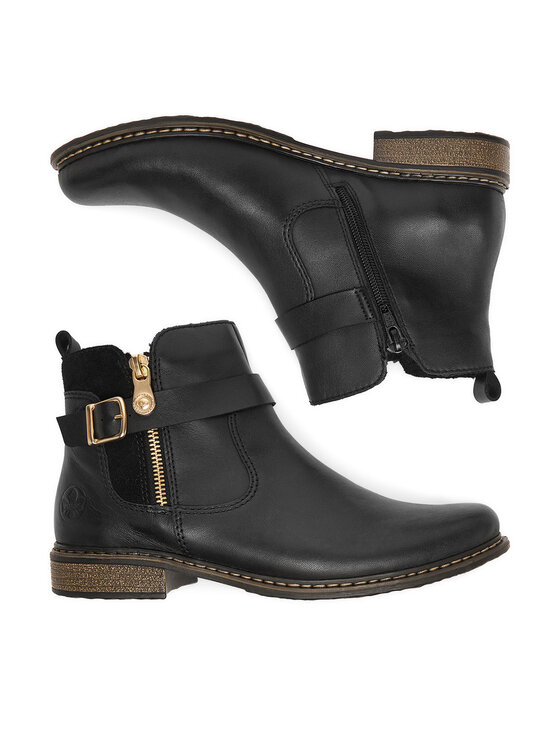Rieker Rieker Čizme Z4959-00 Crna