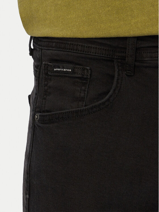 Americanos Americanos Jeans New Jersey W126-AMMTR-1004-48D Nero Slim Fit