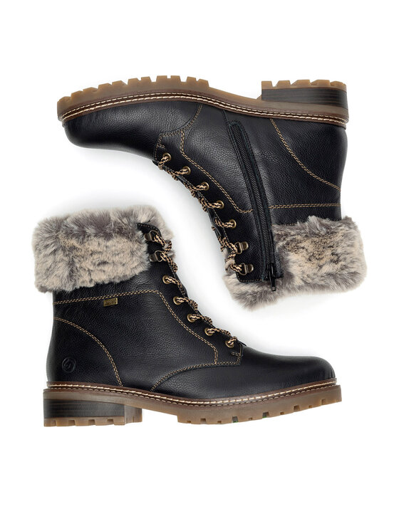 Remonte Remonte Stiefeletten D0B74-01 Schwarz