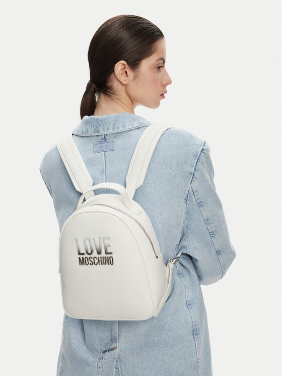 LOVE MOSCHINO LOVE MOSCHINO Nahrbtnik JC4258PP0MKD0100 Bela