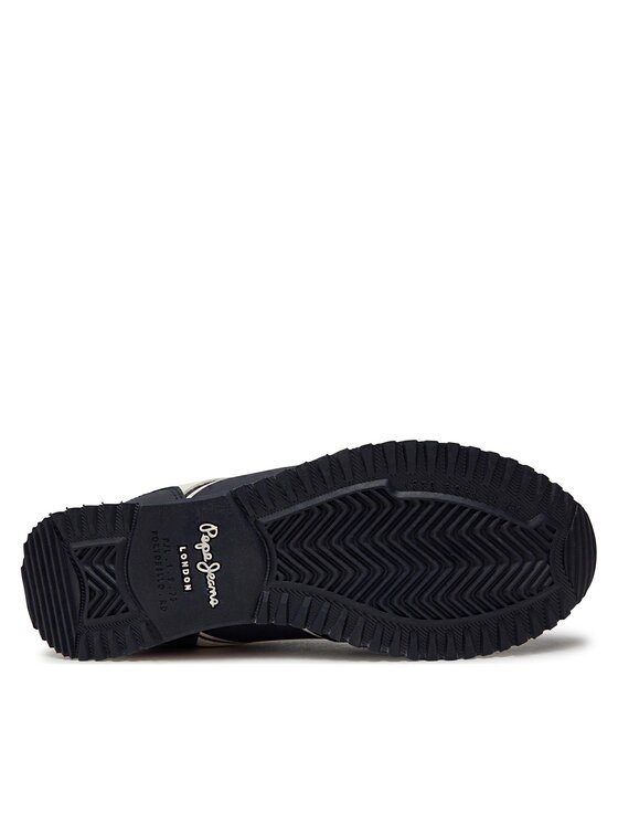 Pepe Jeans Pepe Jeans Sneakersy Dublin Brand PMS40009 Tmavomodrá