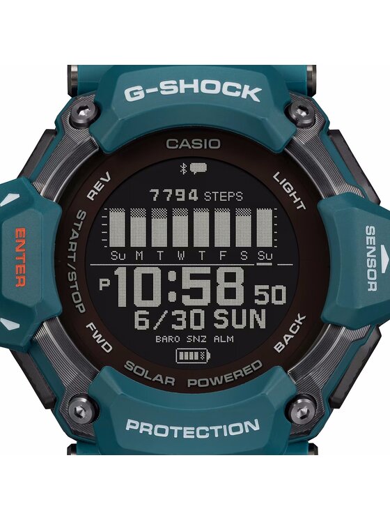 Casio Casio Smartwatch GBD-H2000-2ER Niebieski