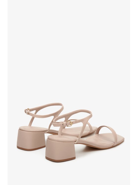 Estro Estro Sandály ER00112422 Béžová