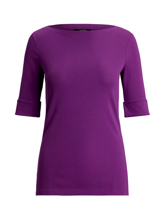 LAUREN RALPH LAUREN LAUREN RALPH LAUREN Blúz 200654963192 Lila Slim Fit