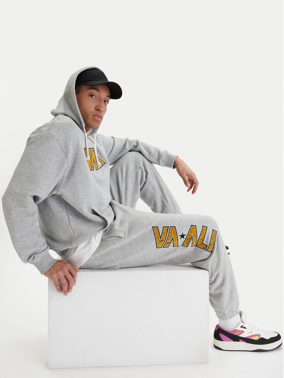 RVCA RVCA Mikina Va X Ali 23A413500 Šedá Regular Fit