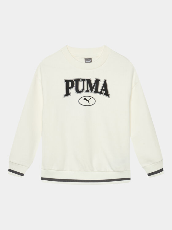 Puma Mikina Squad 676442 Écru Regular Fit